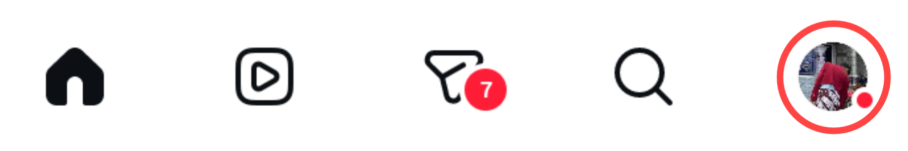 Menu Profil Instagram